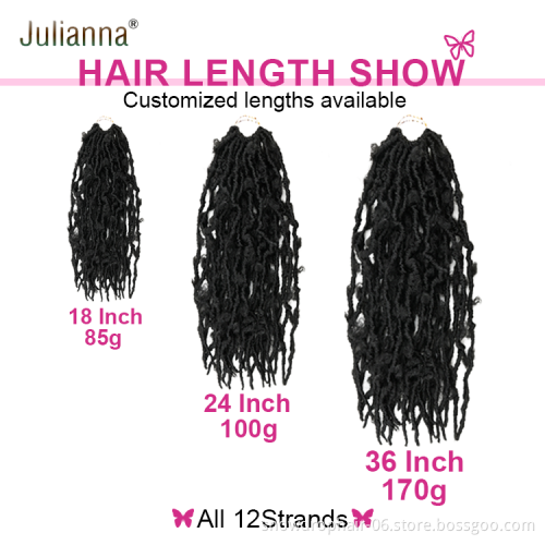 Handmade 613 Best Soft Wholersalers 36" 24" Braid 24 Strand Color Faux 24In Long Distressed 36 Inch Butterfly Crochet Hair